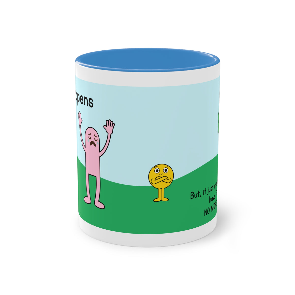 "Snip Happens" Mug by Jen Jenivive, view 2