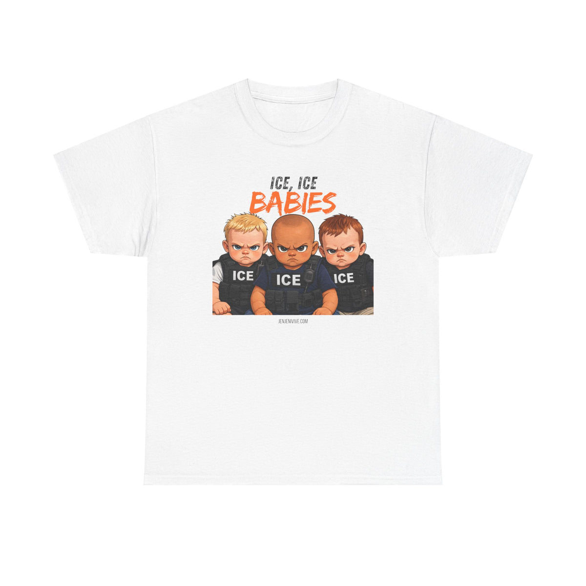 "Ice Ice Babies" T-Shirt by Jen Jenivive