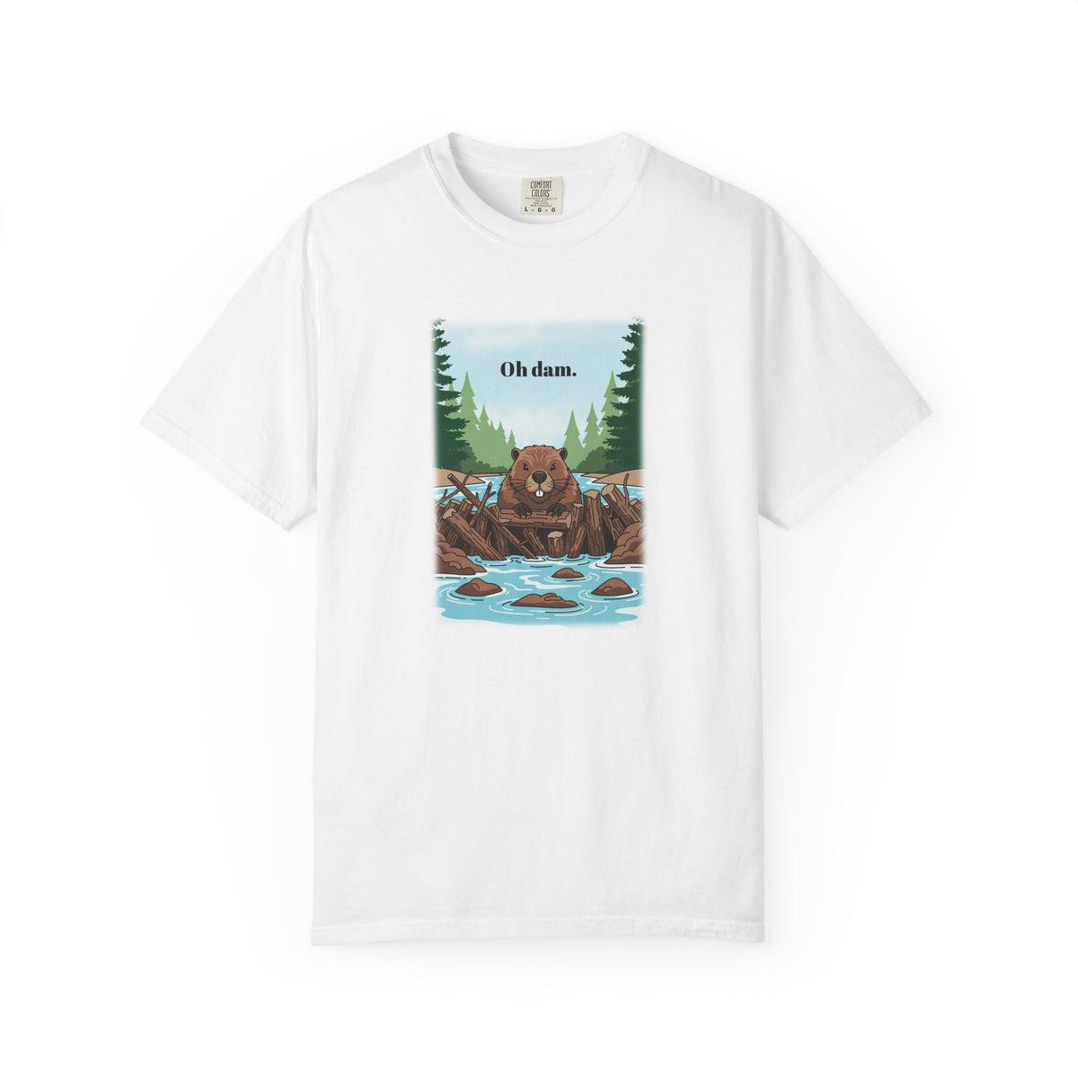 "Oh Dam" T-Shirt by Jen Jenivive