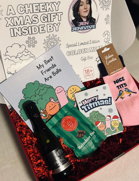 Merry Titmas Christmas Box