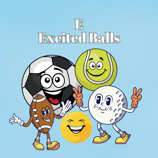 Interior page from A-Z of Balls by Jen Jenivive