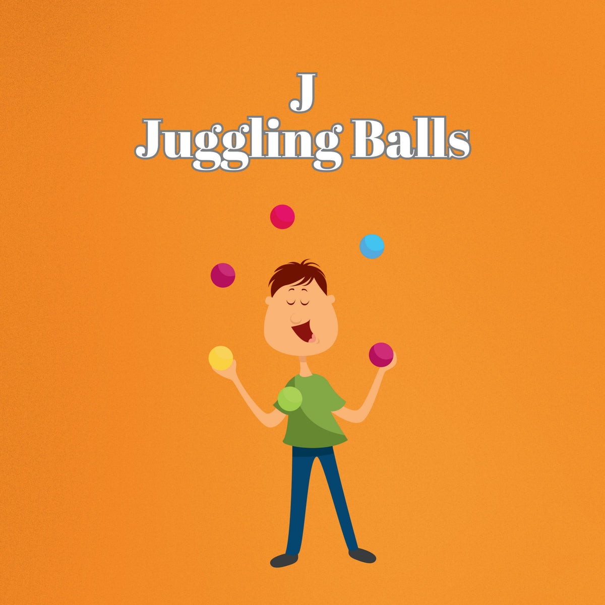 Interior page from A-Z of Balls by Jen Jenivive