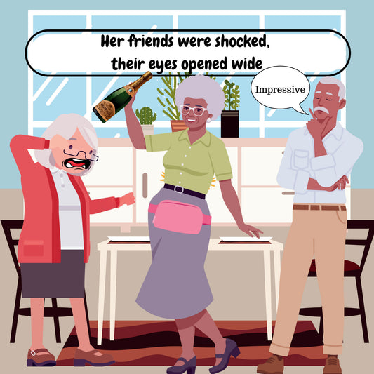 Interior page from Fiona's Fanny by Jen Jenivive