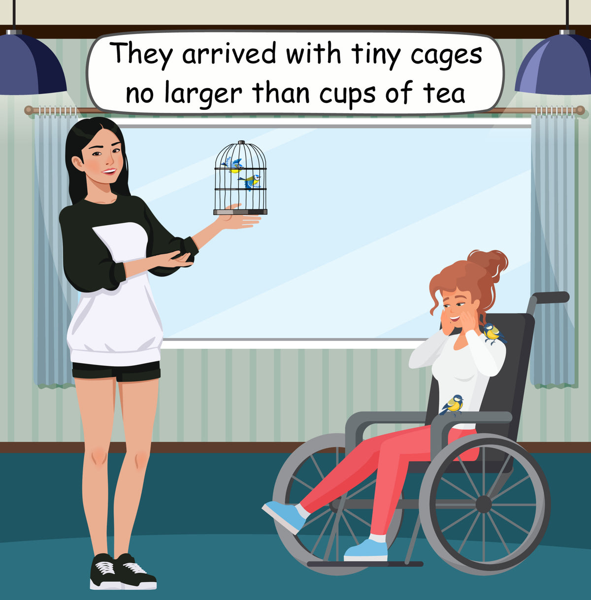 Interior page from Itty Bitty Titty Committee by Jen Jenivive