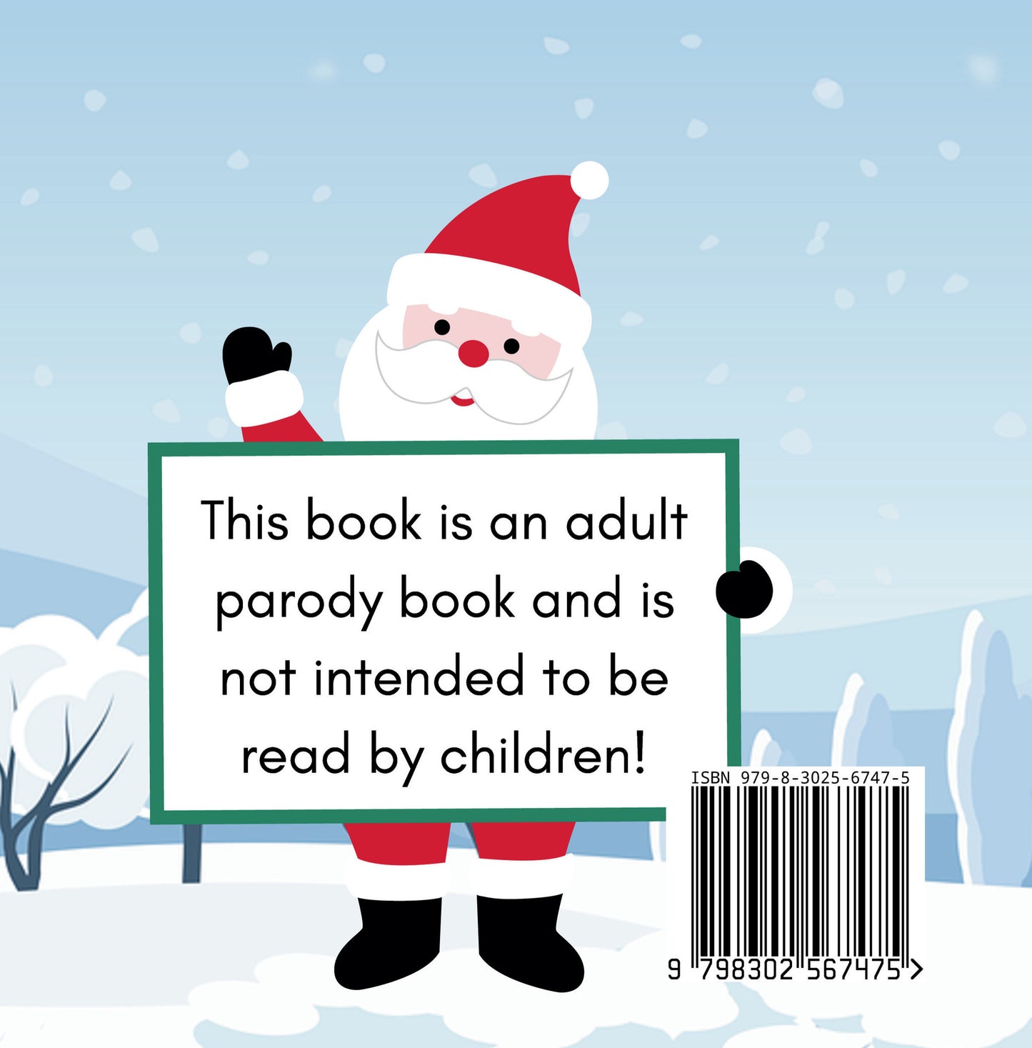 Santa's Sack by Jen Jenivive, back cover