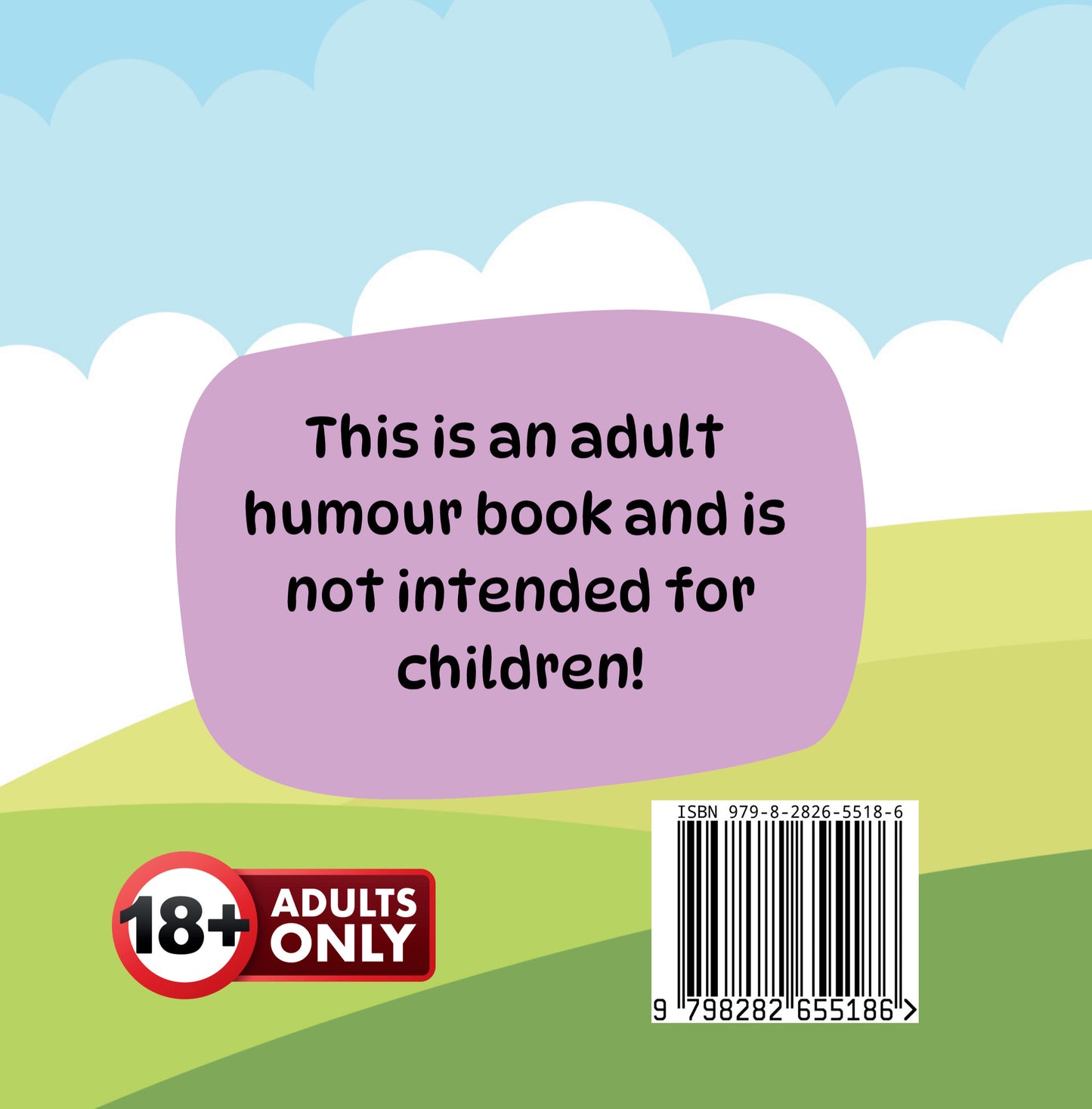 The Little Bean: And The Mysterious 'O' by Jen Jenivive, back cover