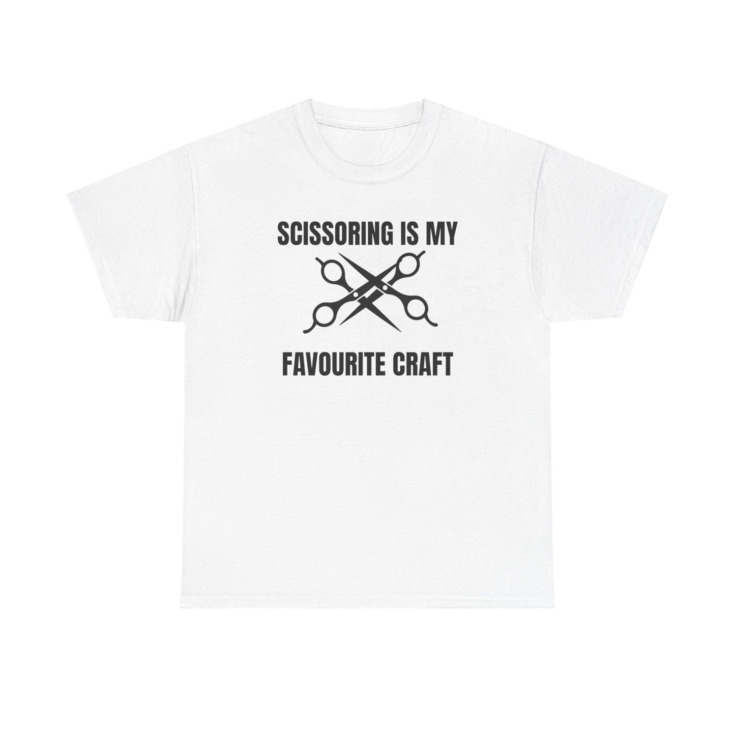 "Scissoring is my favourite craft" T-Shirt