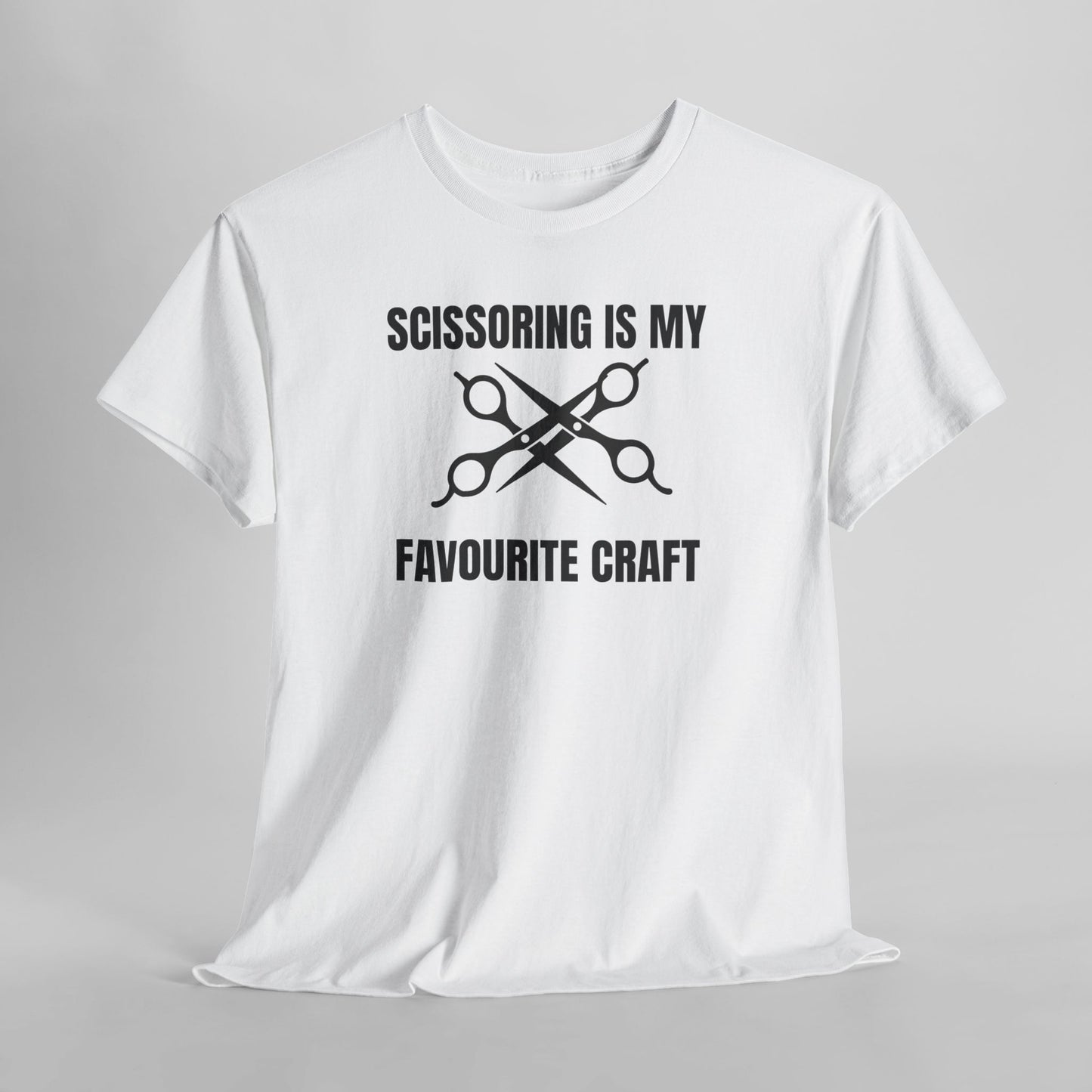 "Scissoring is my favourite craft" T-Shirt