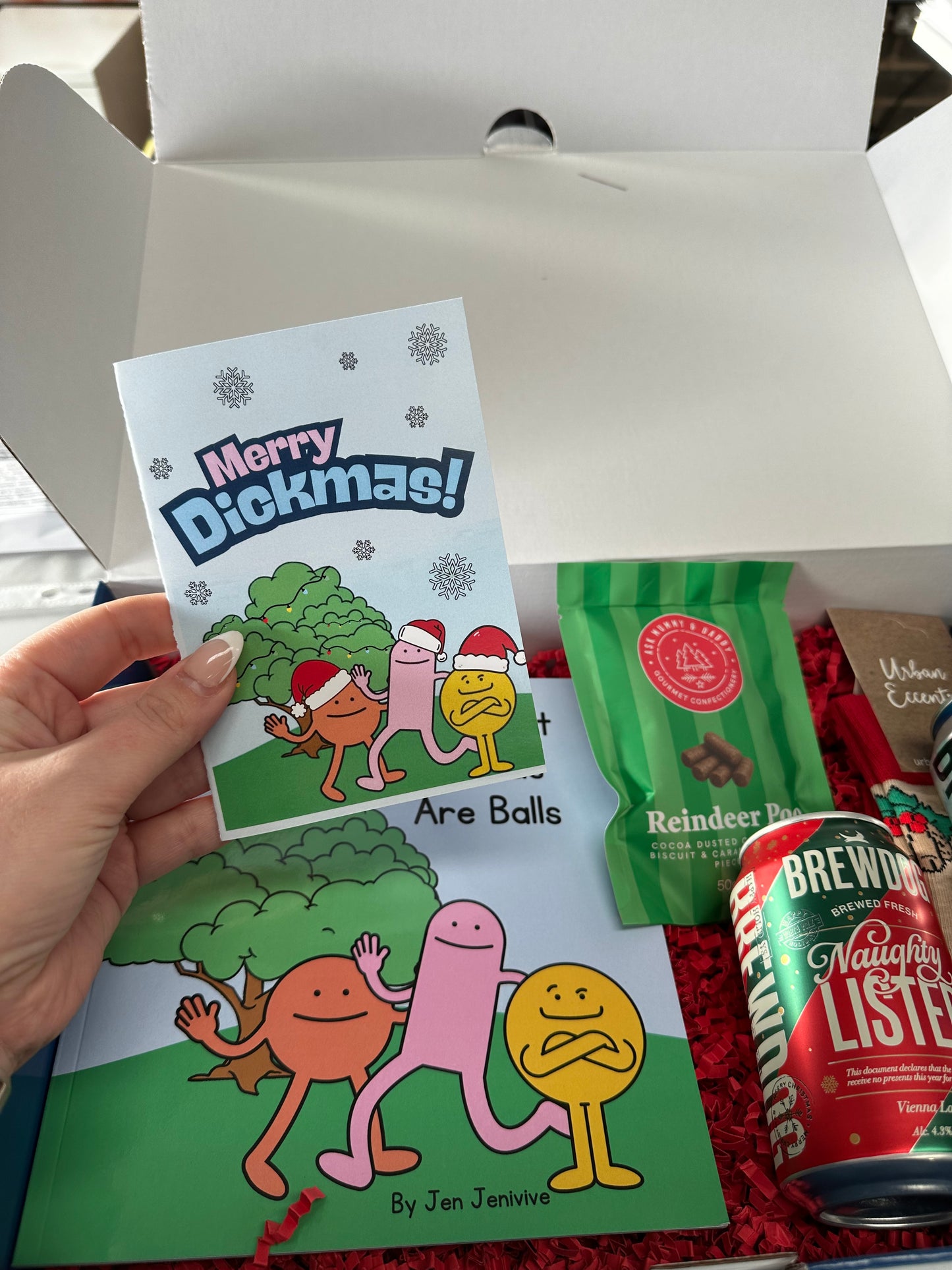 Merry Dickmas Christmas Box