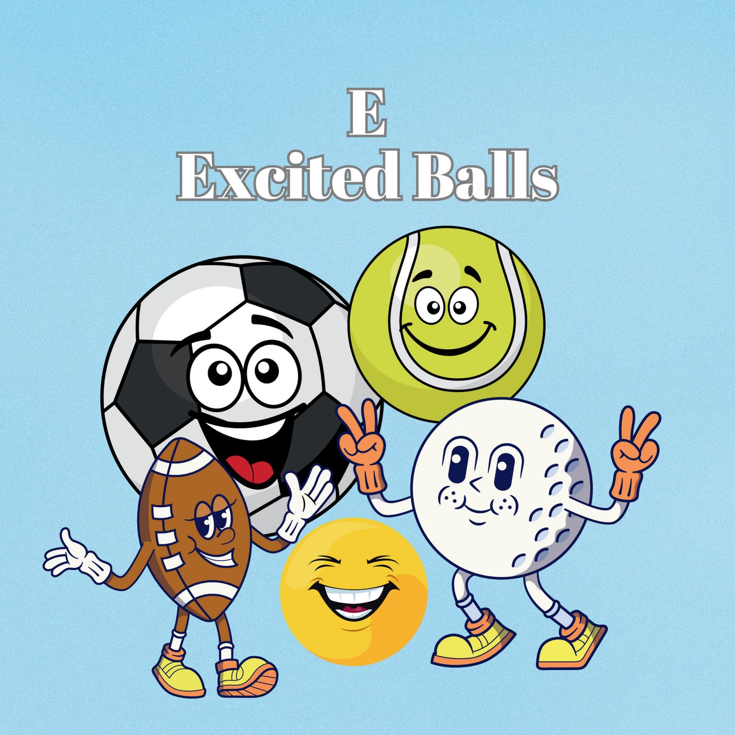 Interior page from A-Z of Balls by Jen Jenivive