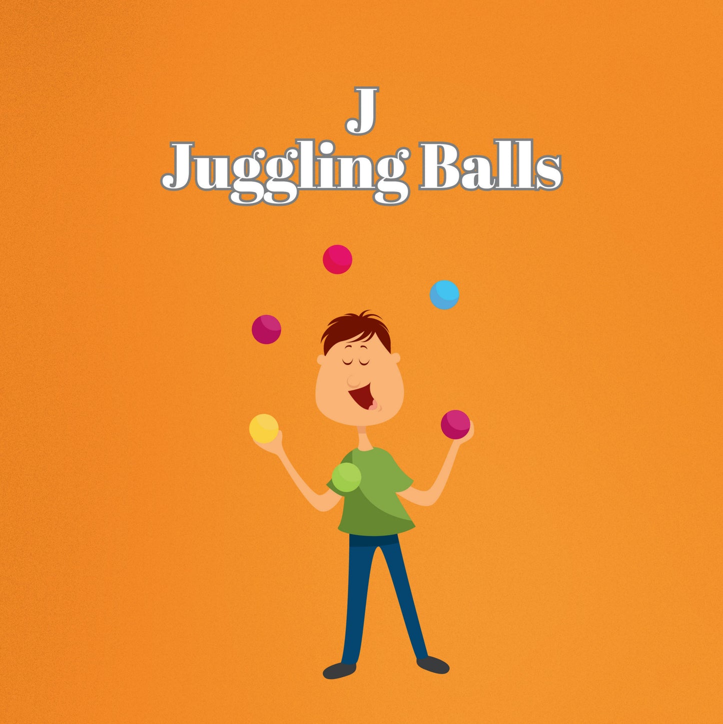 Interior page from A-Z of Balls by Jen Jenivive