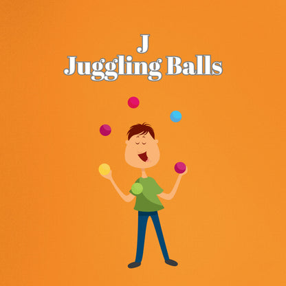 Interior page from A-Z of Balls by Jen Jenivive