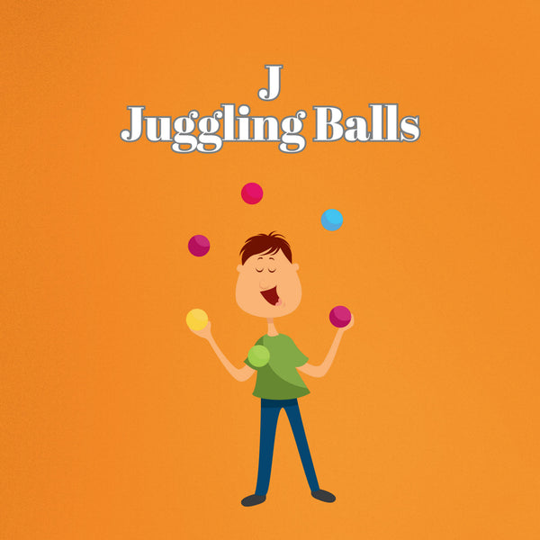 Interior page from A-Z of Balls by Jen Jenivive