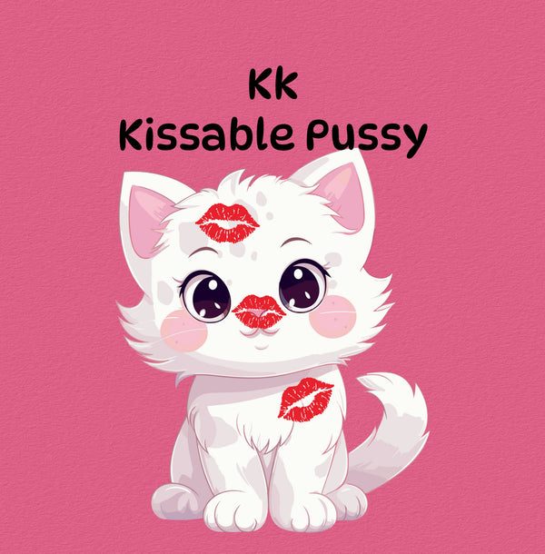 Interior page from A-Z of Pussies by Jen Jenivive