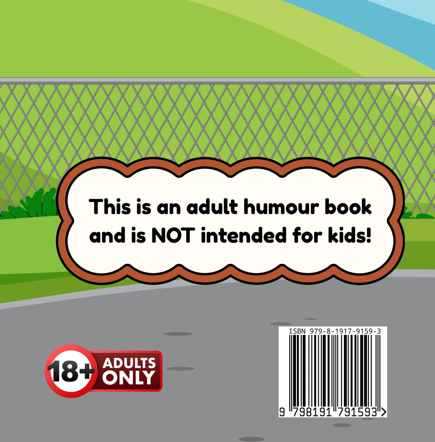 Andy's Salty Nuts by Jen Jenivive, back cover