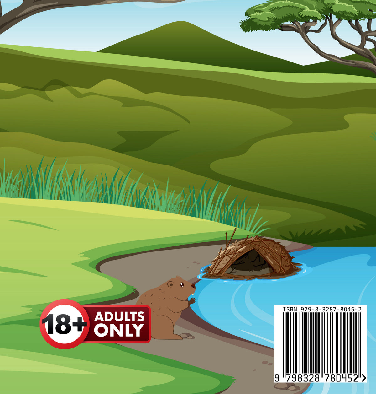 Barry The Beaver Photographer by Jen Jenivive, back cover