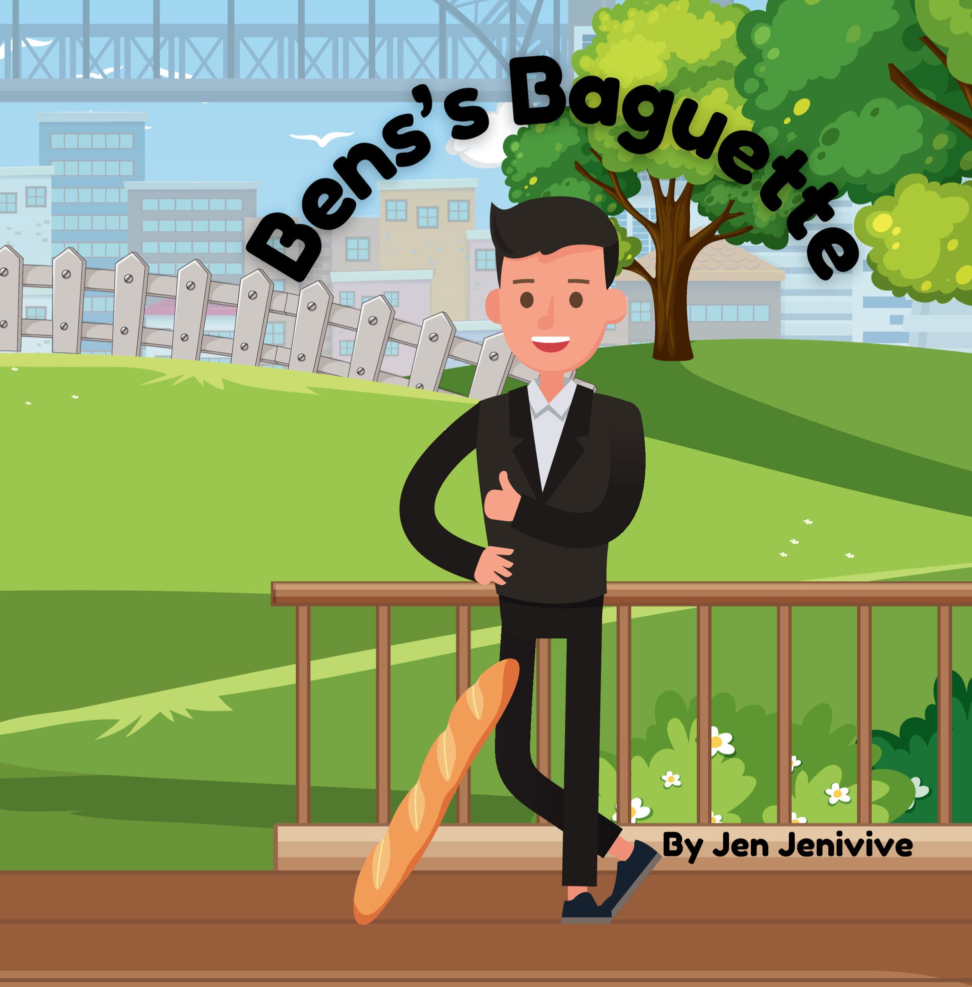 Ben's Baguette by Jen Jenivive, front cover