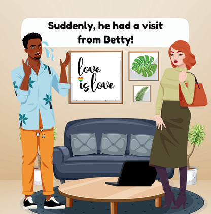 Interior page from Betty Swollocks by Jen Jenivive