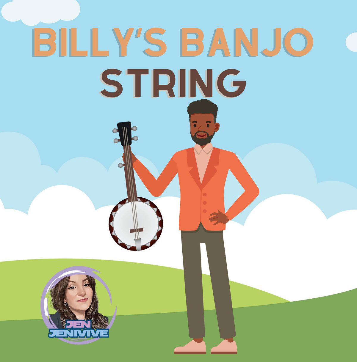 Billy's Banjo String by Jen Jenivive, front cover