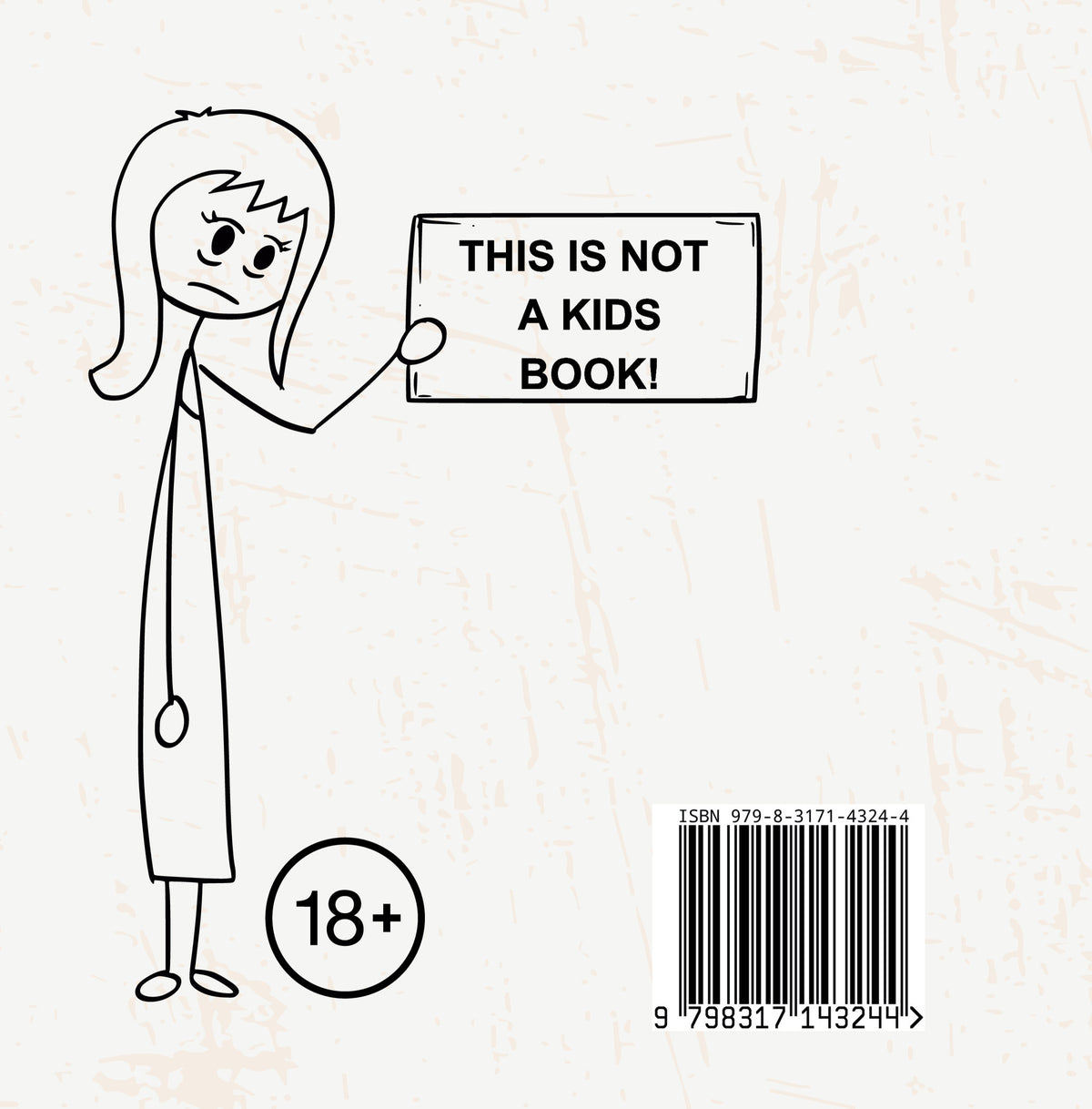 BLOW ME (OUT): A Birthday Book For Grown-Ass Adults by Jen Jenivive, back cover