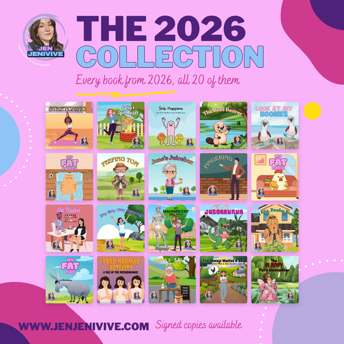 The Jen Jenivive Years: The 2026 Collection box set by Jen Jenivive, 20 books