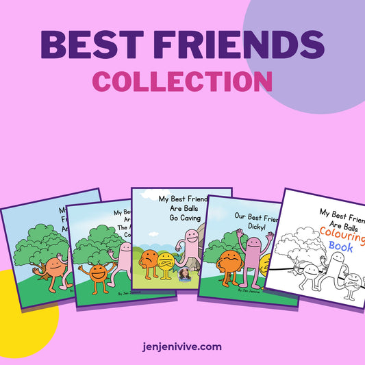 The Best Friends Collection, five books by Jen Jenivive