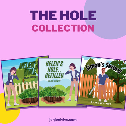 The Hole Collection, three books by Jen Jenivive