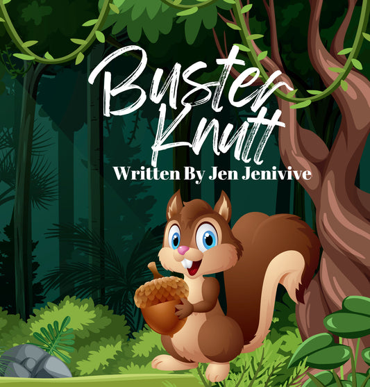 Buster Knutt by Jen Jenivive, front cover
