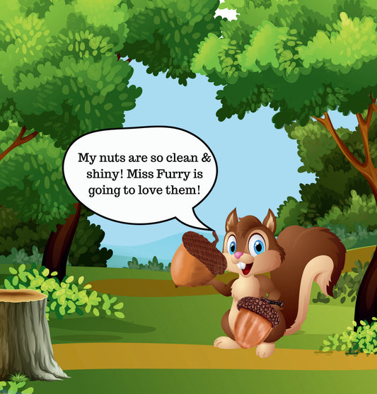 Interior page from Buster Knutt by Jen Jenivive