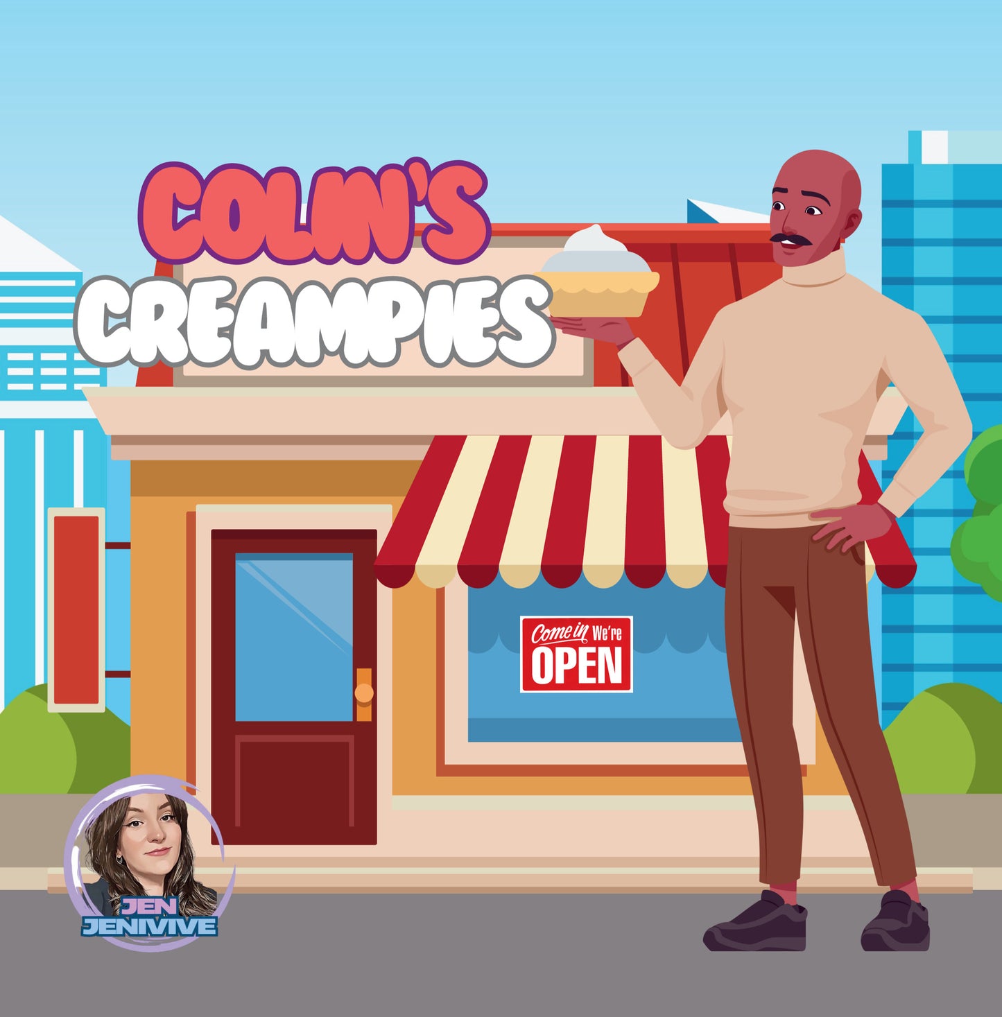 Colins Creampies by Jen Jenivive, front cover
