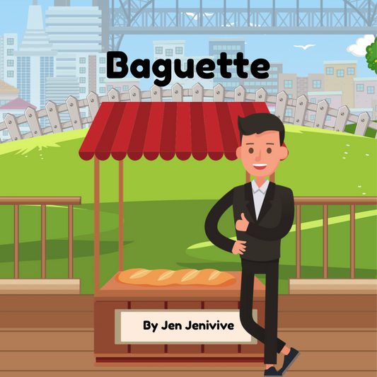 Customised Ben's Baguette by Jen Jenivive, personalised name preview