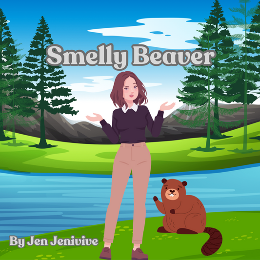 Customised Beth's Smelly Beaver by Jen Jenivive, personalised name preview