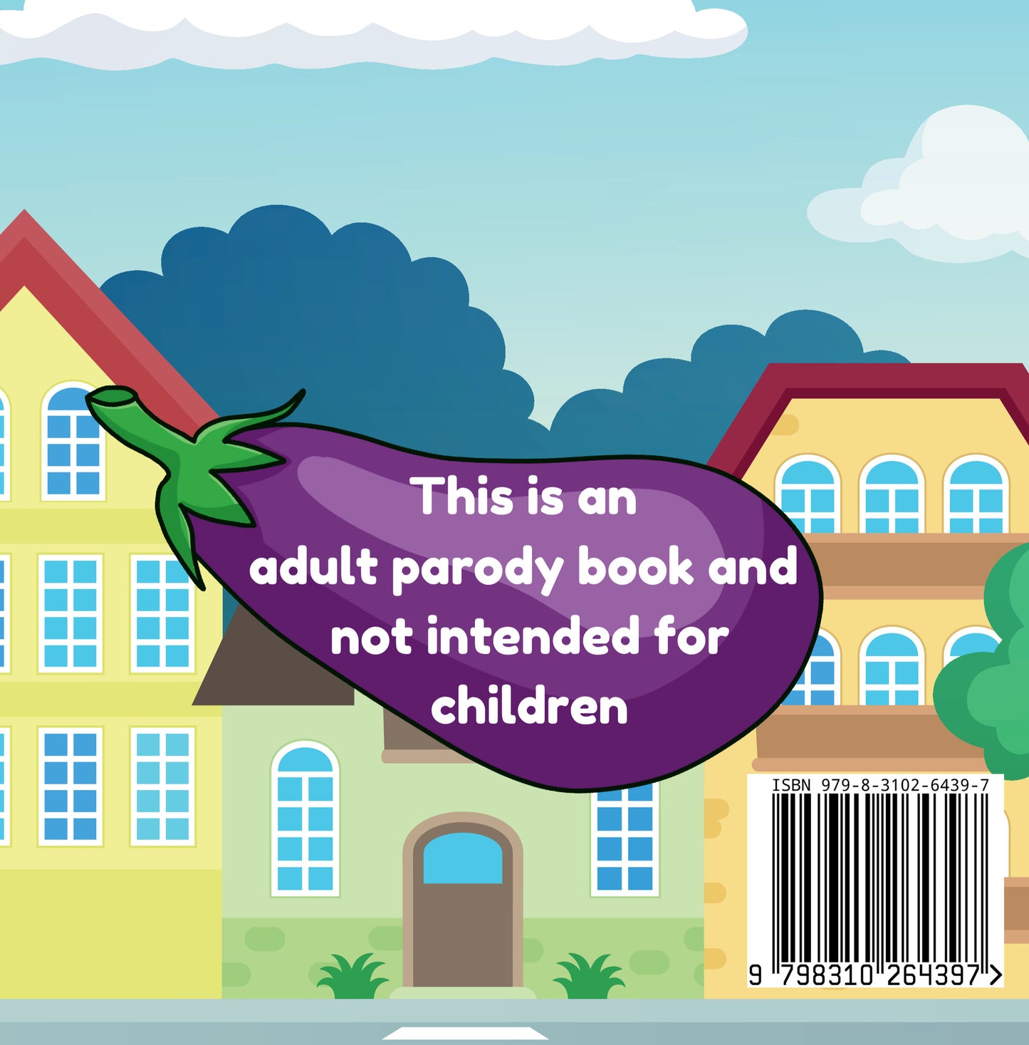 Evan's Eggplant by Jen Jenivive, back cover