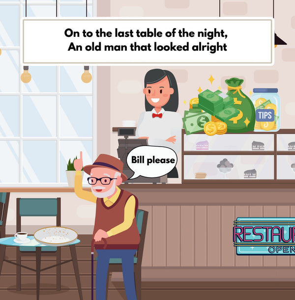 Interior page from Tina's Tip Jar by Jen Jenivive