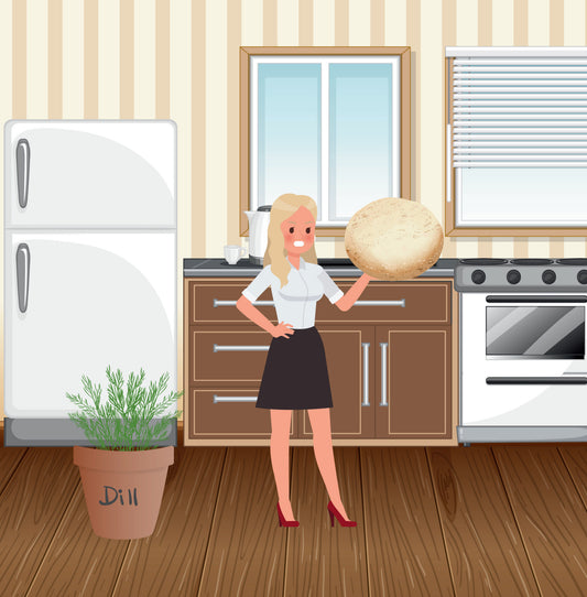 Interior page from Debbie's Dill Dough by Jen Jenivive