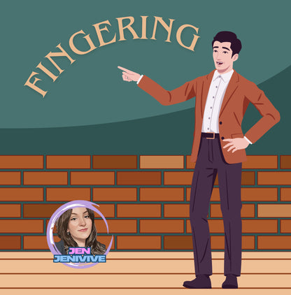 Fingering by Jen Jenivive, front cover