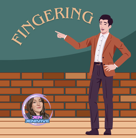Fingering by Jen Jenivive, front cover
