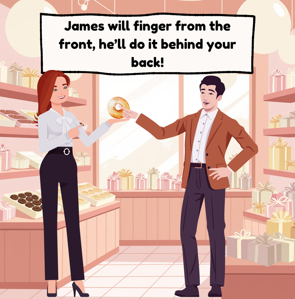 Interior page from Fingering by Jen Jenivive