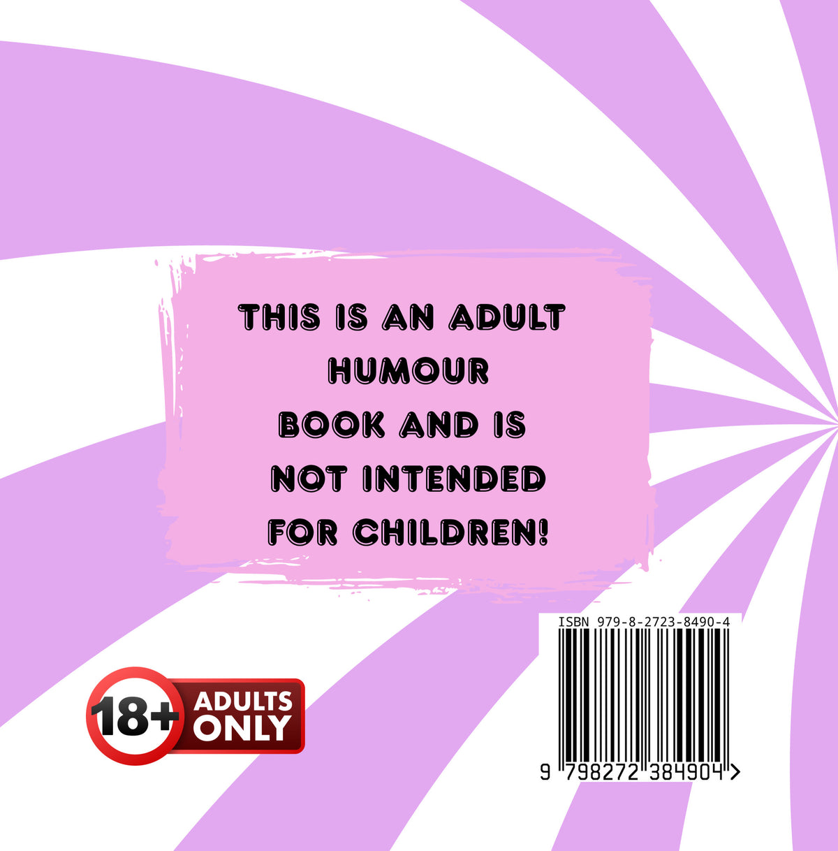 Glaze My Donuts by Jen Jenivive, back cover