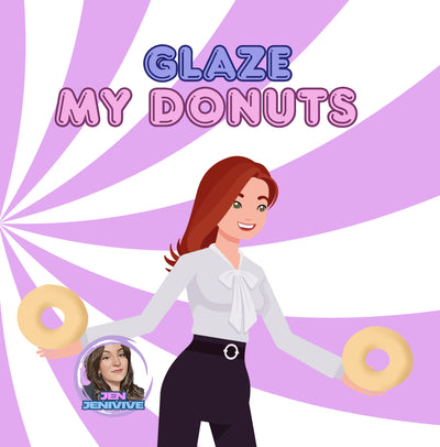 Glaze My Donuts by Jen Jenivive, front cover