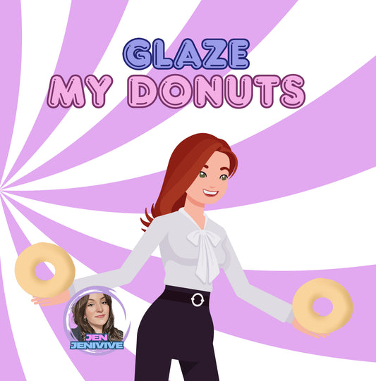 Glaze My Donuts by Jen Jenivive, front cover