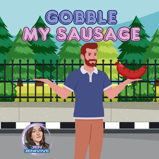 Gobble My Sausage by Jen Jenivive, front cover
