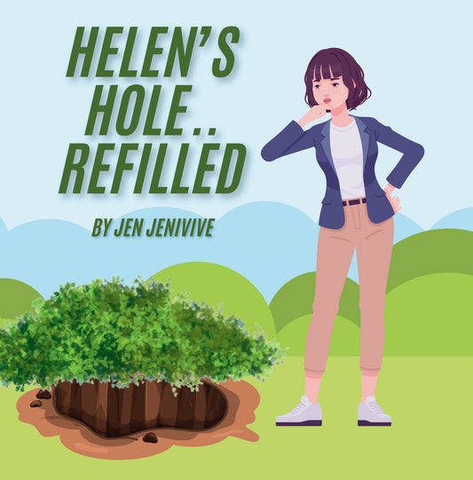 Helens Hole Refilled by Jen Jenivive, front cover