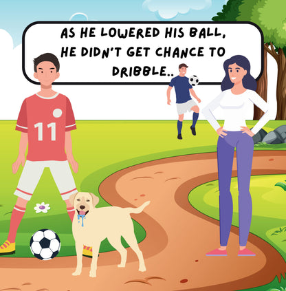 Interior page from I Love Balls by Jen Jenivive