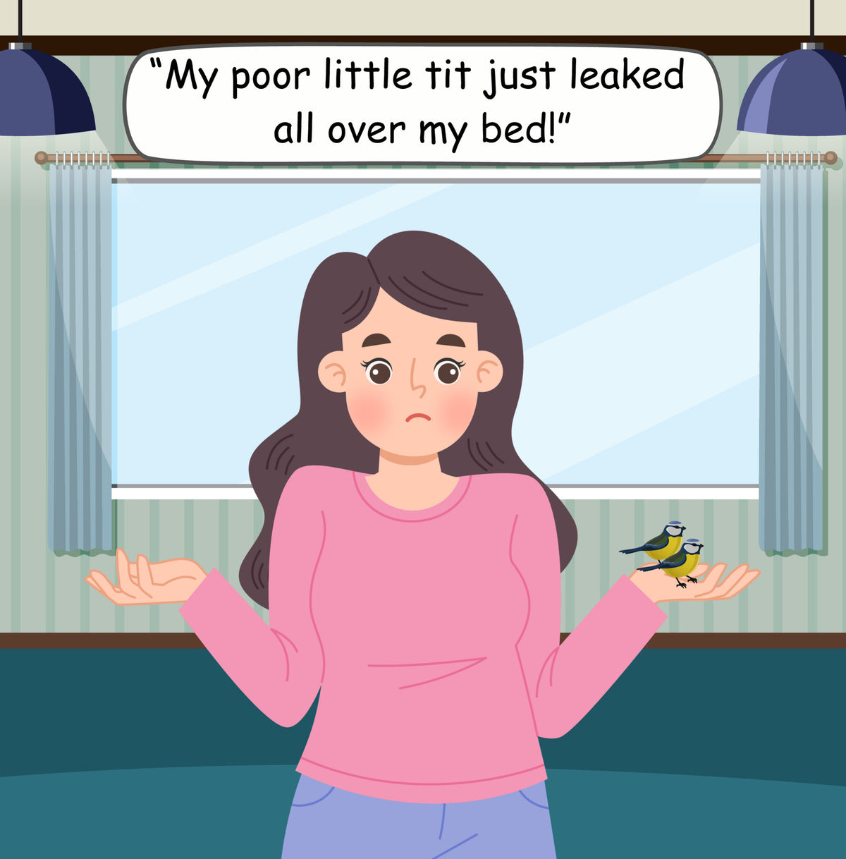 Interior page from Itty Bitty Titty Committee by Jen Jenivive