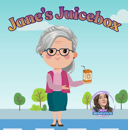 Janes Juicebox by Jen Jenivive, front cover