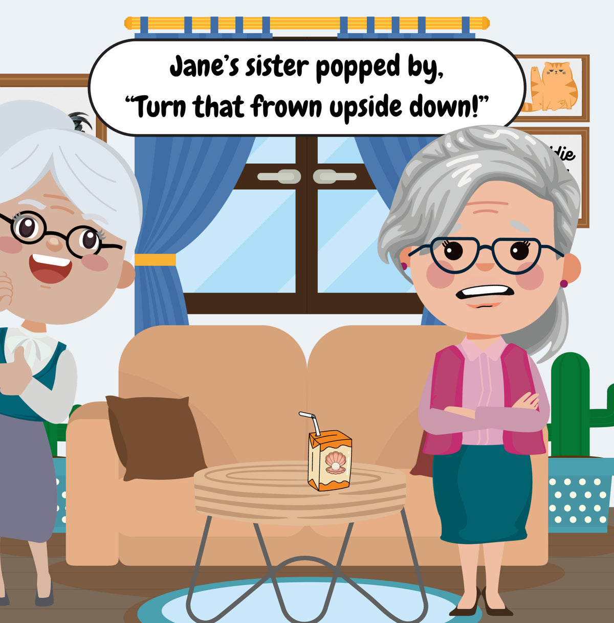 Interior page from Janes Juicebox by Jen Jenivive