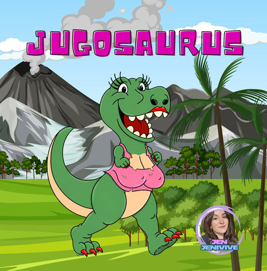 Jugosaurus by Jen Jenivive, front cover