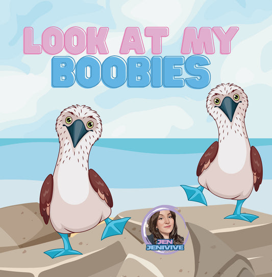 Look At My Boobies by Jen Jenivive, front cover