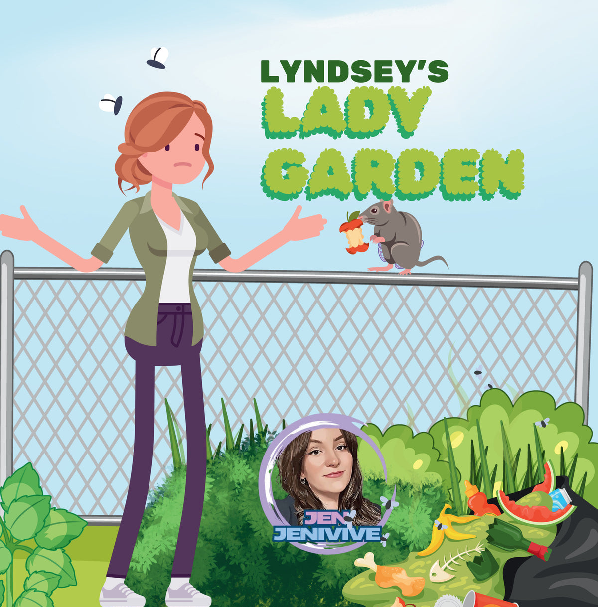 Lyndsey's Lady Garden by Jen Jenivive, front cover